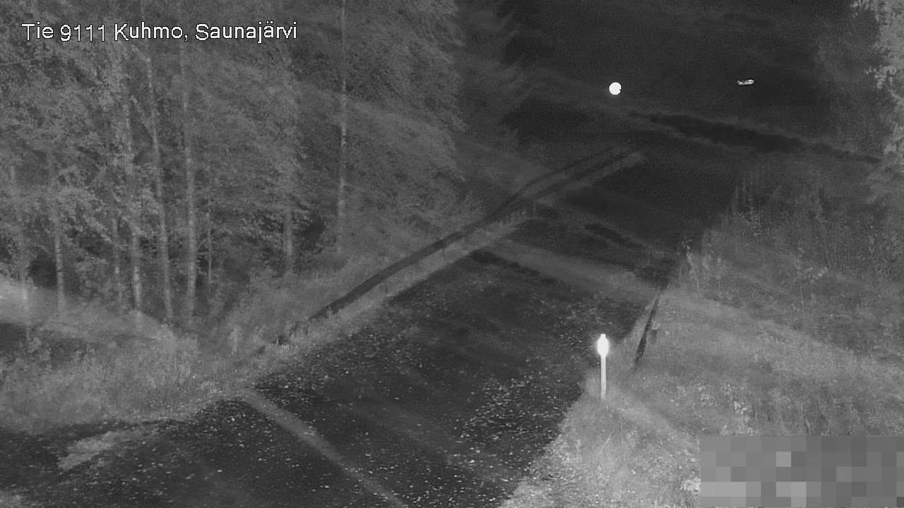 Kelikamerat Kuva Tie 9111 Kuhmo, Saunajärvi, Kuhmo, Kainuu