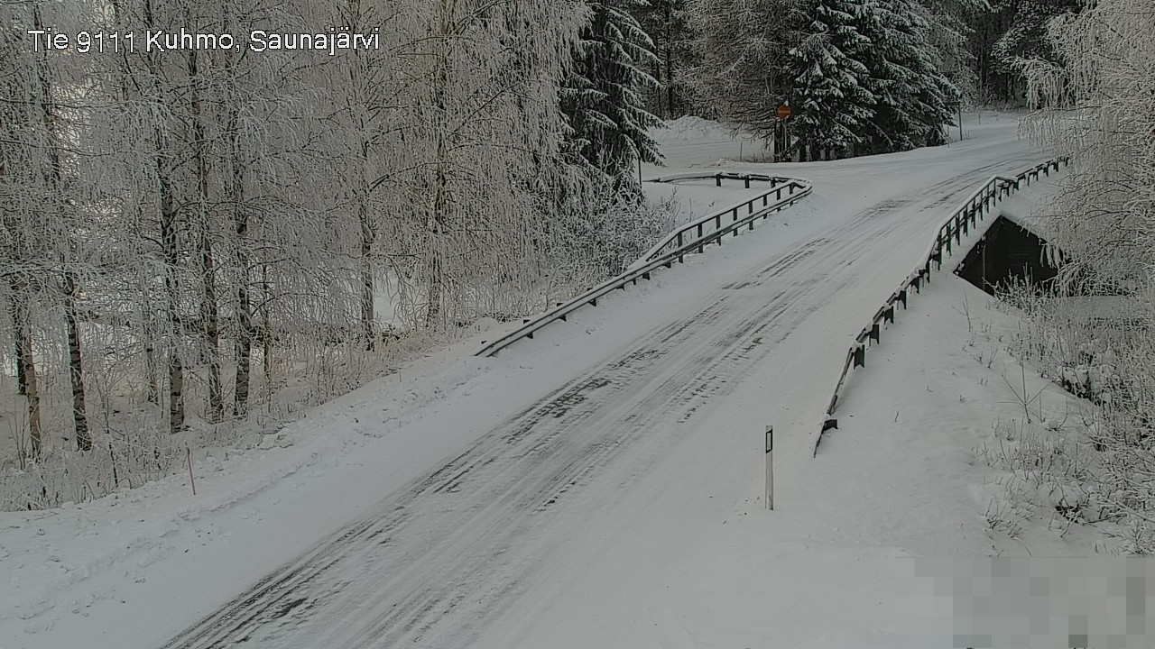 Kelikamerat Kuva Tie 9111 Kuhmo, Saunajärvi, Kuhmo, Kainuu