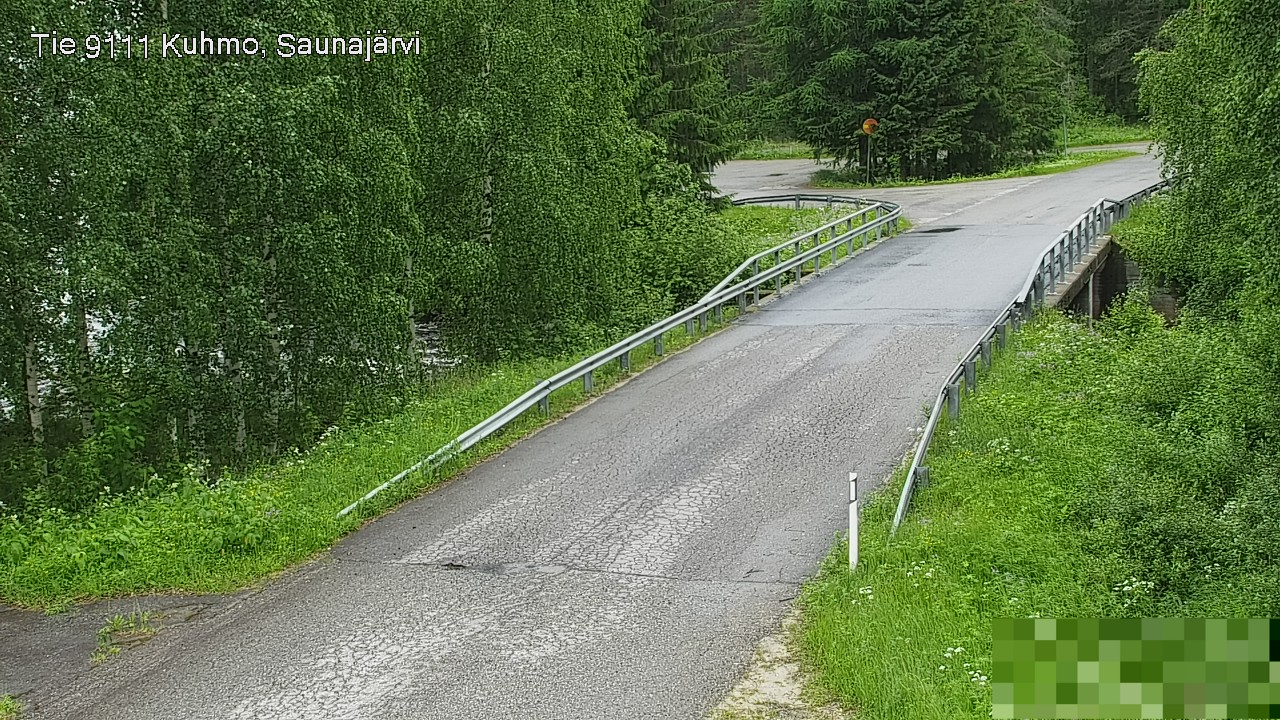 Kelikamerat Kuva Tie 9111 Kuhmo, Saunajärvi, Kuhmo, Kainuu