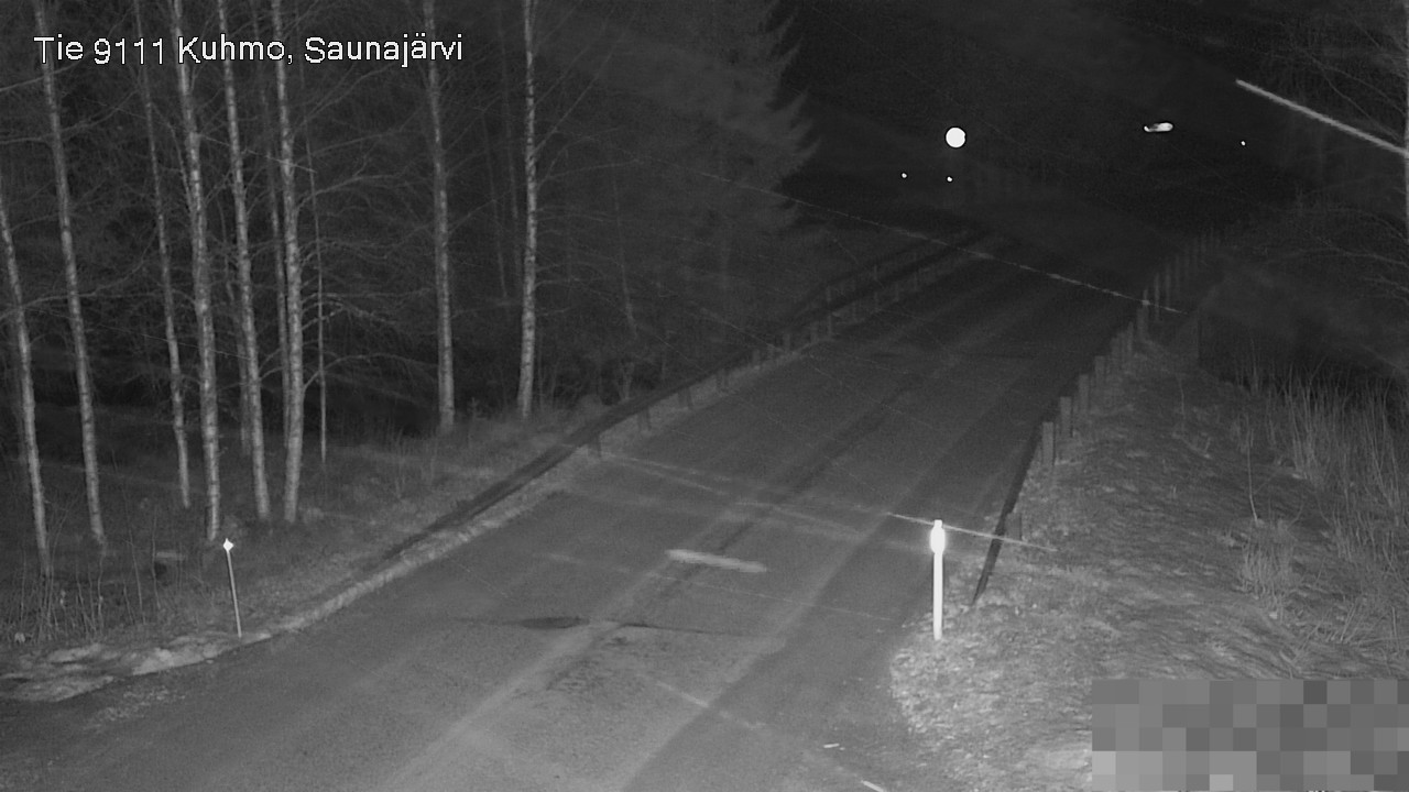 Kelikamerat Kuva Tie 9111 Kuhmo, Saunajärvi, Kuhmo, Kainuu
