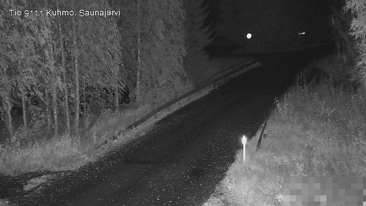 Kelikamerat Kuva Tie 9111 Kuhmo, Saunajärvi, Kuhmo, Kainuu