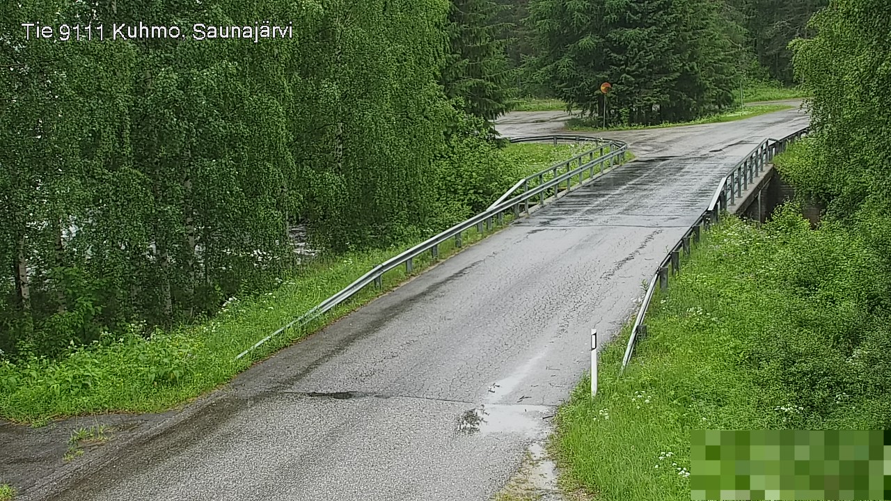 Kelikamerat Kuva Tie 9111 Kuhmo, Saunajärvi, Kuhmo, Kainuu
