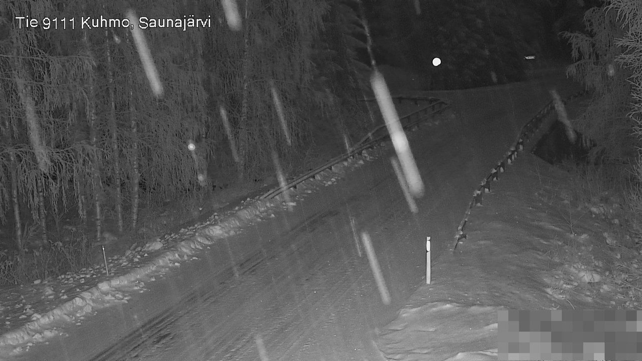 Kelikamerat Kuva Tie 9111 Kuhmo, Saunajärvi, Kuhmo, Kainuu