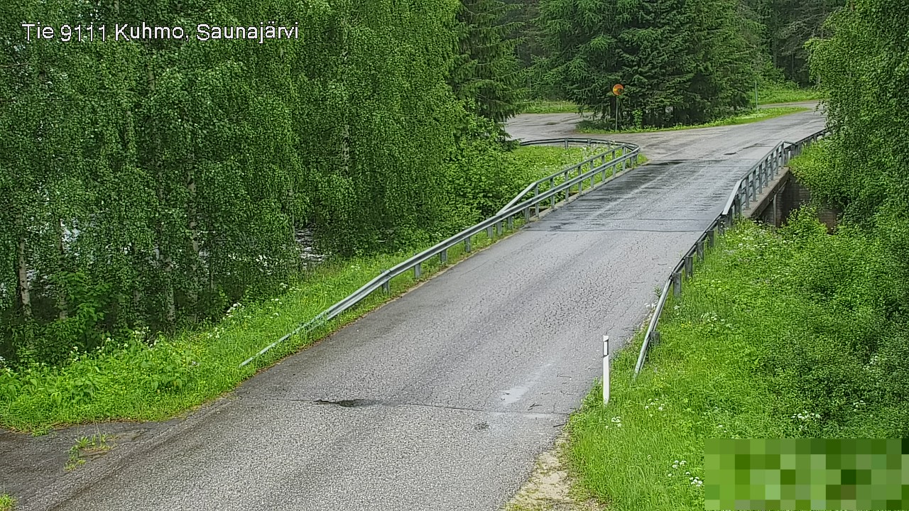 Kelikamerat Kuva Tie 9111 Kuhmo, Saunajärvi, Kuhmo, Kainuu