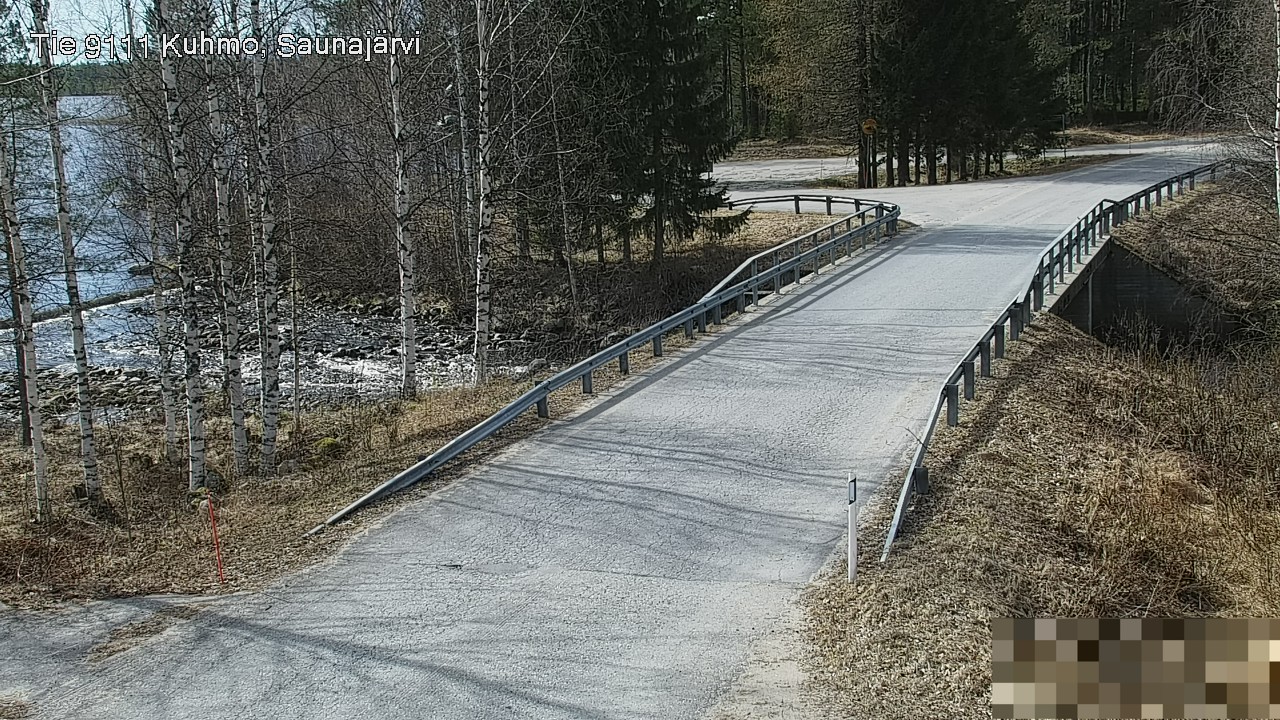 Kelikamerat Kuva Tie 9111 Kuhmo, Saunajärvi, Kuhmo, Kainuu