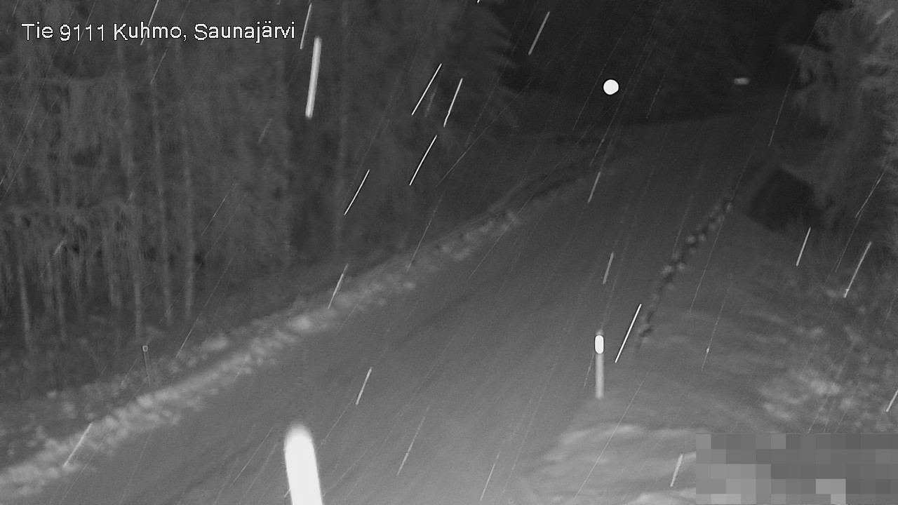 Kelikamerat Kuva Tie 9111 Kuhmo, Saunajärvi, Kuhmo, Kainuu