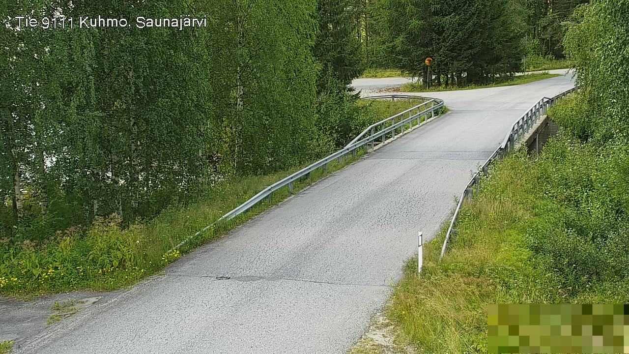 Kelikamerat Kuva Tie 9111 Kuhmo, Saunajärvi, Kuhmo, Kainuu