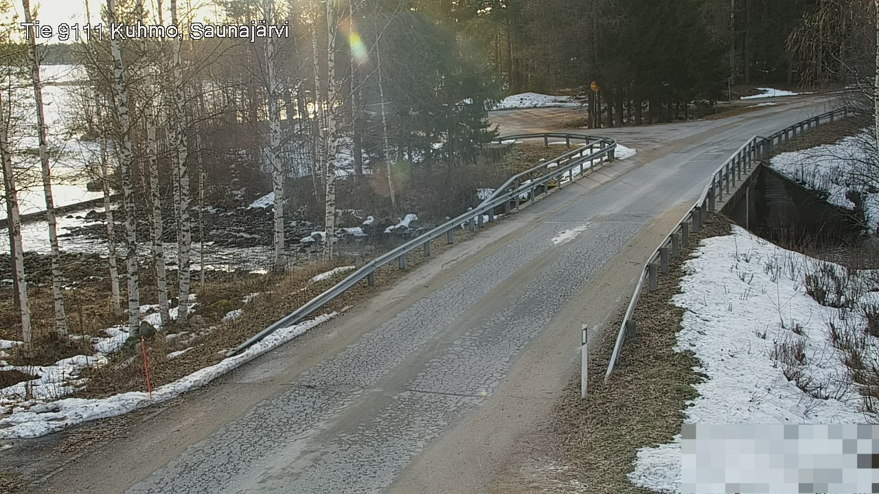 Kelikamerat Kuva Tie 9111 Kuhmo, Saunajärvi, Kuhmo, Kainuu