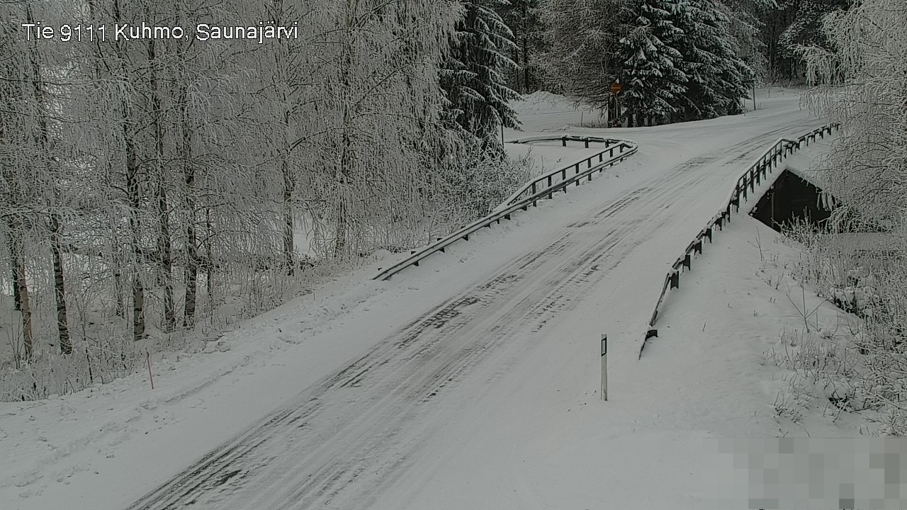 Kelikamerat Kuva Tie 9111 Kuhmo, Saunajärvi, Kuhmo, Kainuu