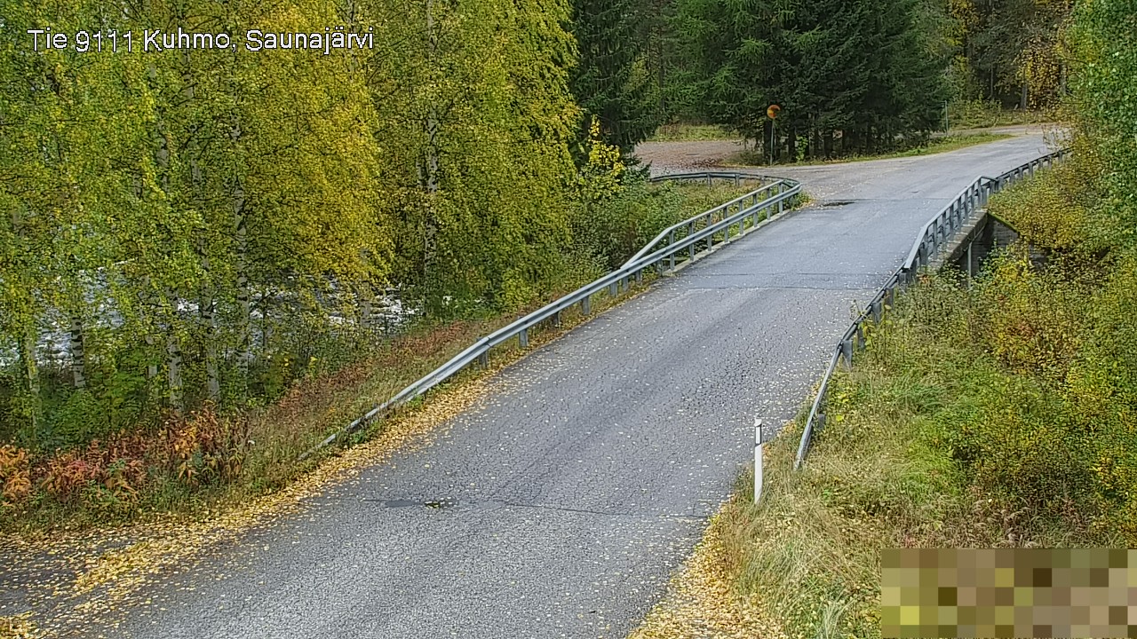 Kelikamerat Kuva Tie 9111 Kuhmo, Saunajärvi, Kuhmo, Kainuu