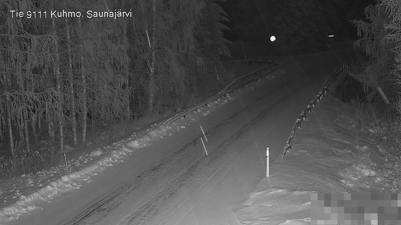 Kelikamerat Kuva Tie 9111 Kuhmo, Saunajärvi, Kuhmo, Kainuu