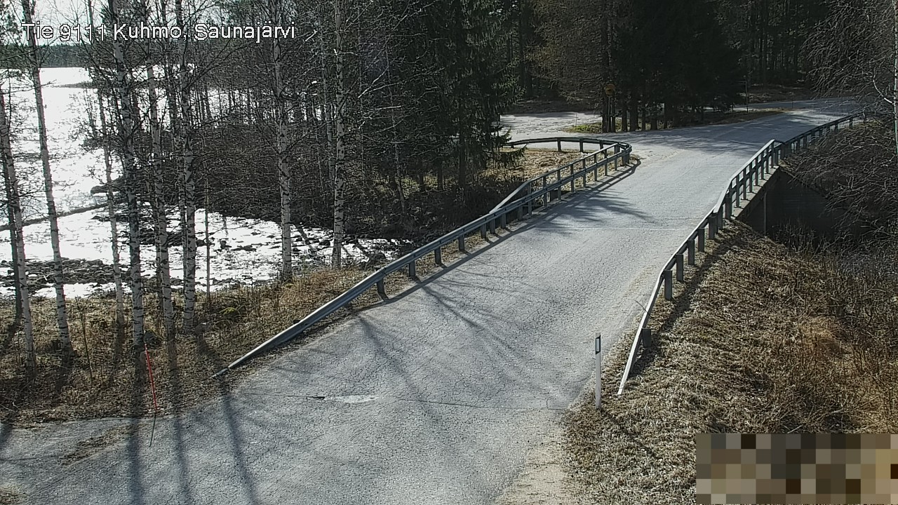 Kelikamerat Kuva Tie 9111 Kuhmo, Saunajärvi, Kuhmo, Kainuu