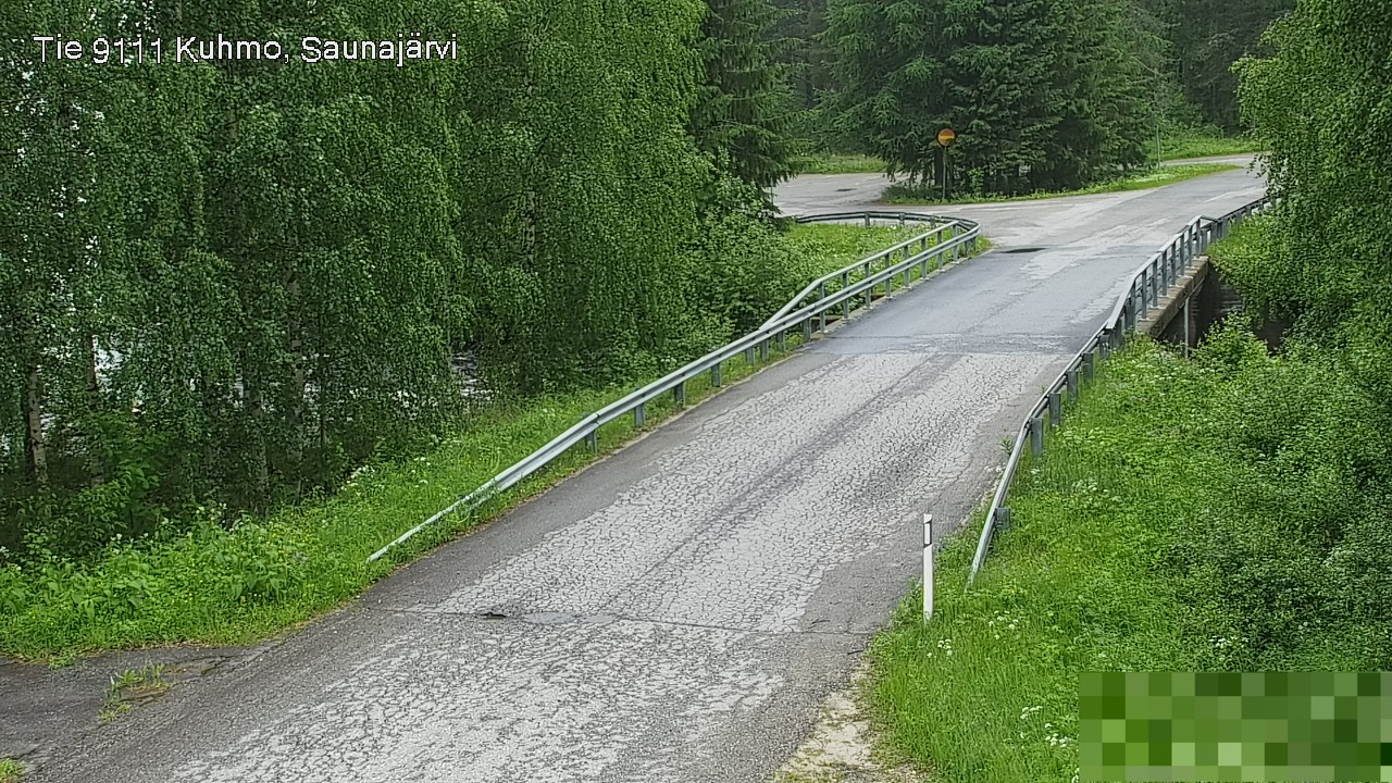 Kelikamerat Kuva Tie 9111 Kuhmo, Saunajärvi, Kuhmo, Kainuu