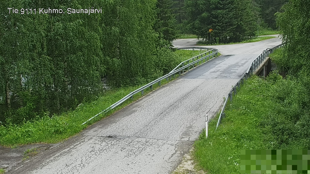 Kelikamerat Kuva Tie 9111 Kuhmo, Saunajärvi, Kuhmo, Kainuu
