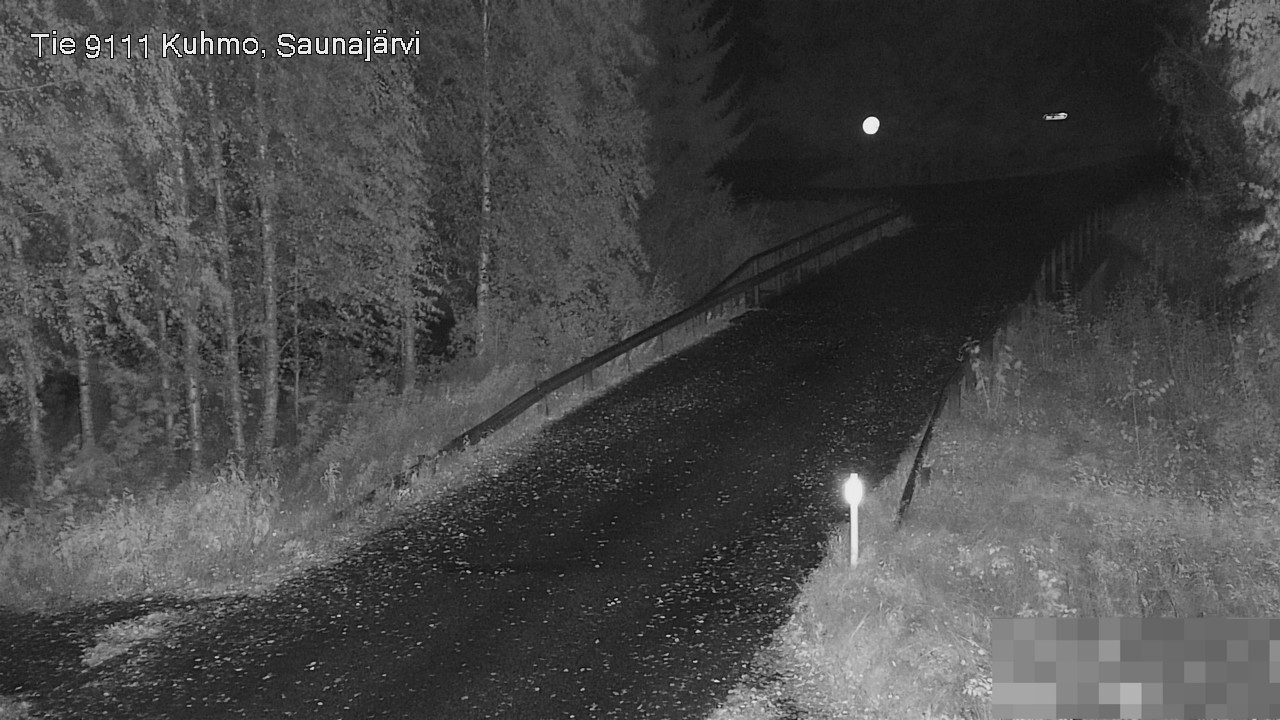 Kelikamerat Kuva Tie 9111 Kuhmo, Saunajärvi, Kuhmo, Kainuu