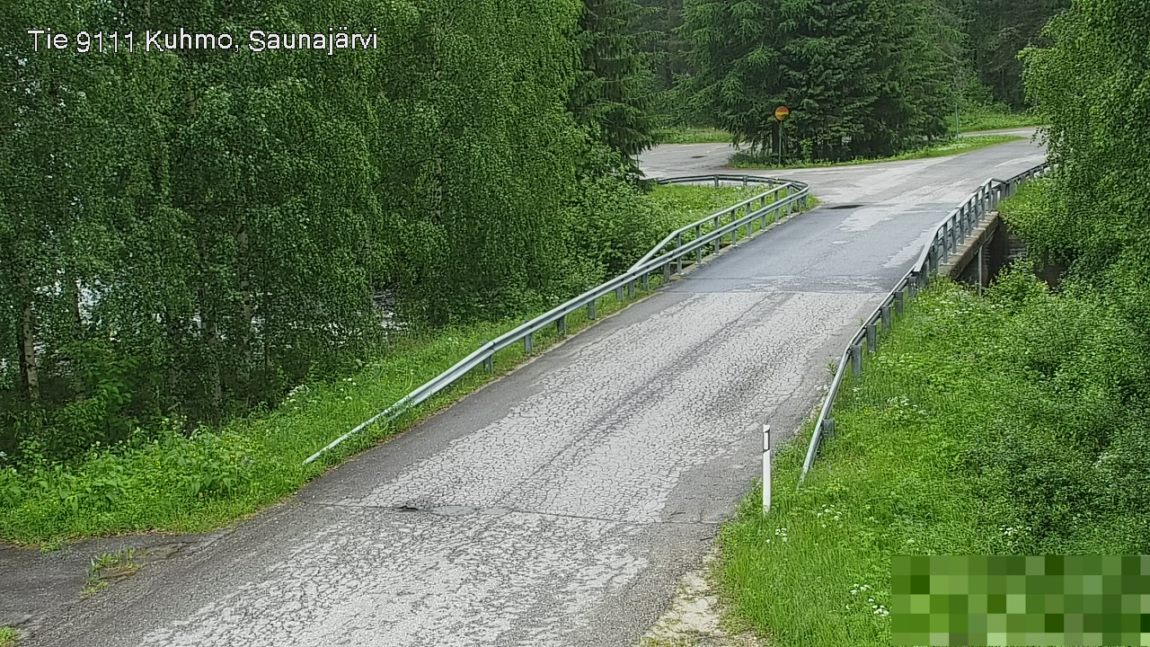 Kelikamerat Kuva Tie 9111 Kuhmo, Saunajärvi, Kuhmo, Kainuu