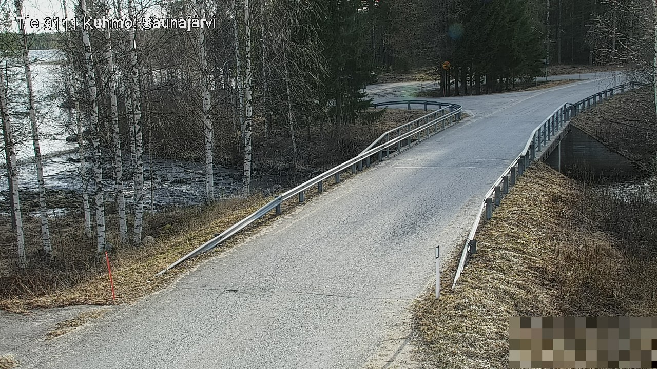 Kelikamerat Kuva Tie 9111 Kuhmo, Saunajärvi, Kuhmo, Kainuu