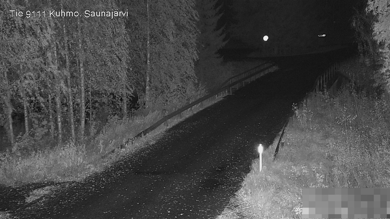 Kelikamerat Kuva Tie 9111 Kuhmo, Saunajärvi, Kuhmo, Kainuu