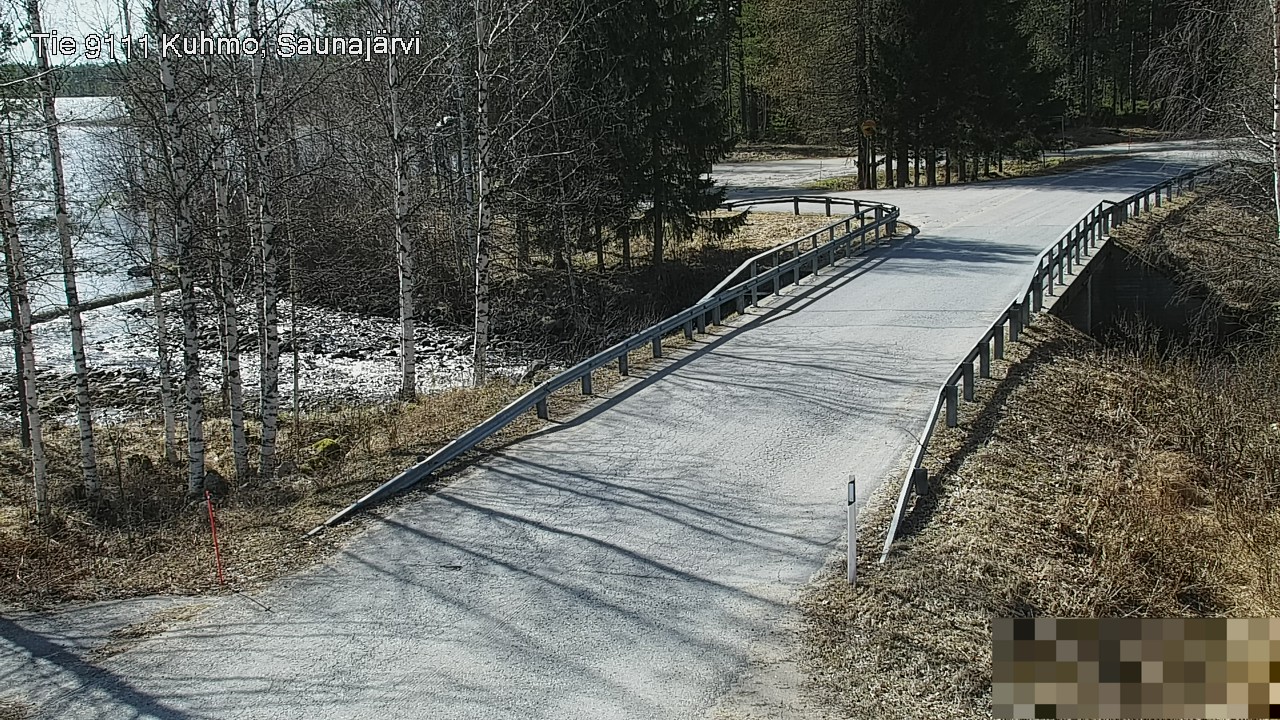 Kelikamerat Kuva Tie 9111 Kuhmo, Saunajärvi, Kuhmo, Kainuu