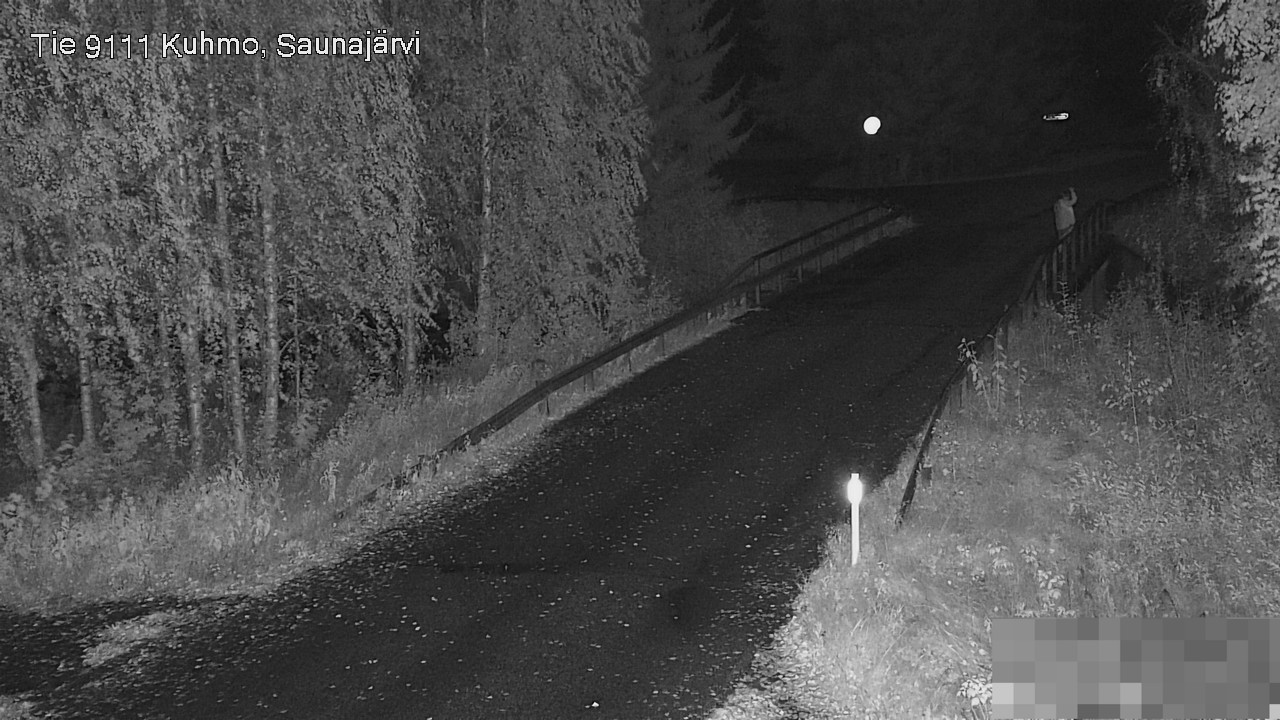 Kelikamerat Kuva Tie 9111 Kuhmo, Saunajärvi, Kuhmo, Kainuu