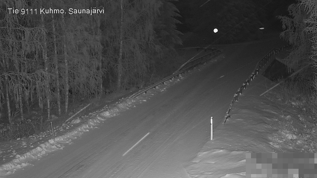 Kelikamerat Kuva Tie 9111 Kuhmo, Saunajärvi, Kuhmo, Kainuu