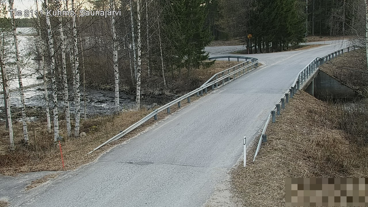 Kelikamerat Kuva Tie 9111 Kuhmo, Saunajärvi, Kuhmo, Kainuu
