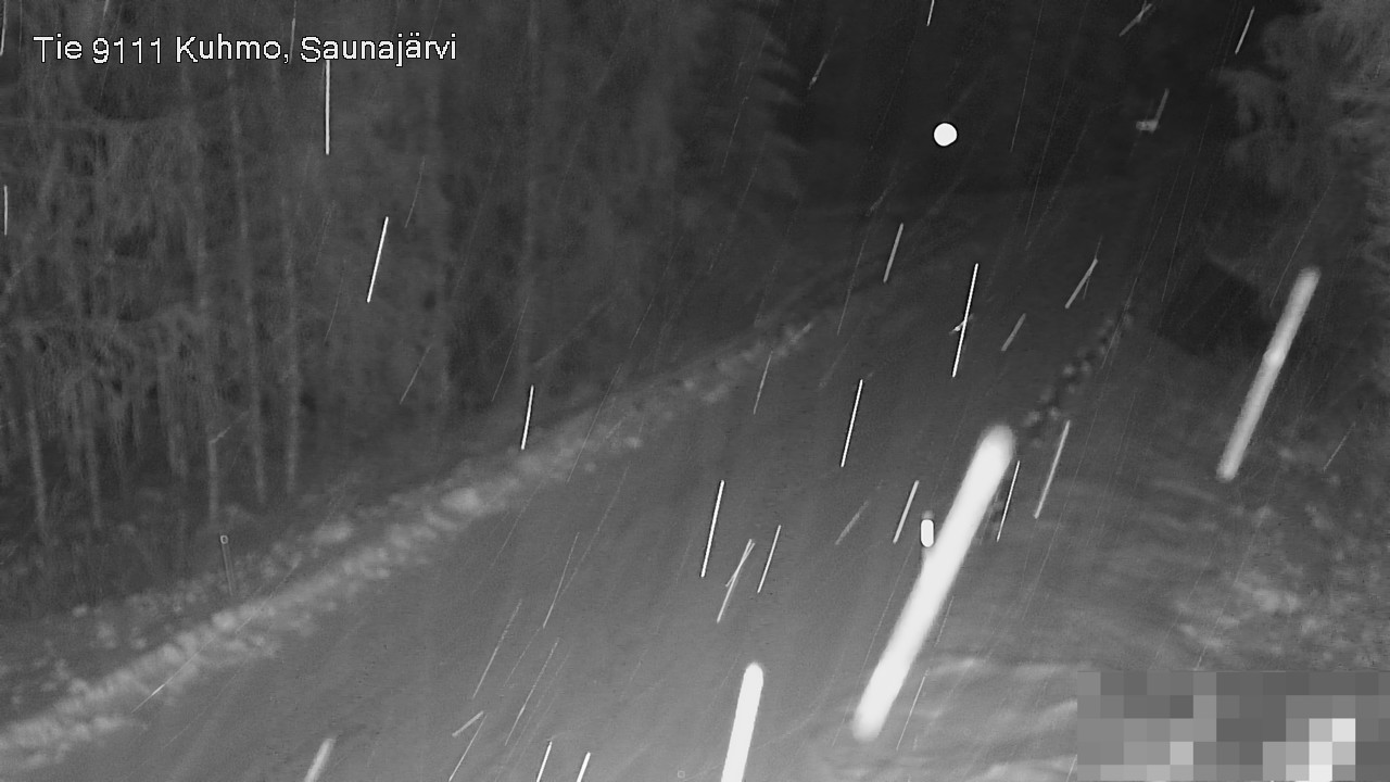 Kelikamerat Kuva Tie 9111 Kuhmo, Saunajärvi, Kuhmo, Kainuu