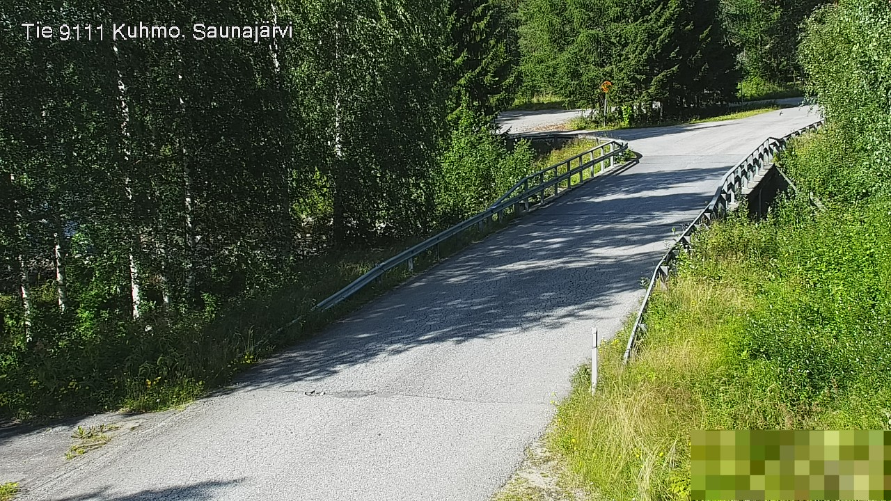 Kelikamerat Kuva Tie 9111 Kuhmo, Saunajärvi, Kuhmo, Kainuu
