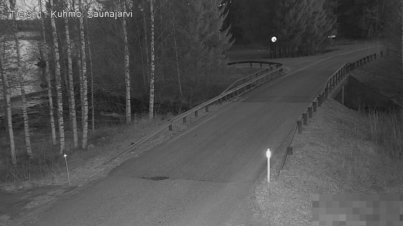 Kelikamerat Kuva Tie 9111 Kuhmo, Saunajärvi, Kuhmo, Kainuu