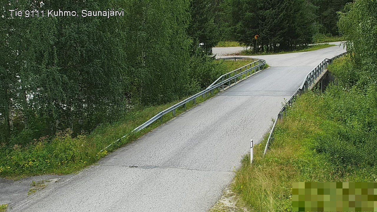 Kelikamerat Kuva Tie 9111 Kuhmo, Saunajärvi, Kuhmo, Kainuu