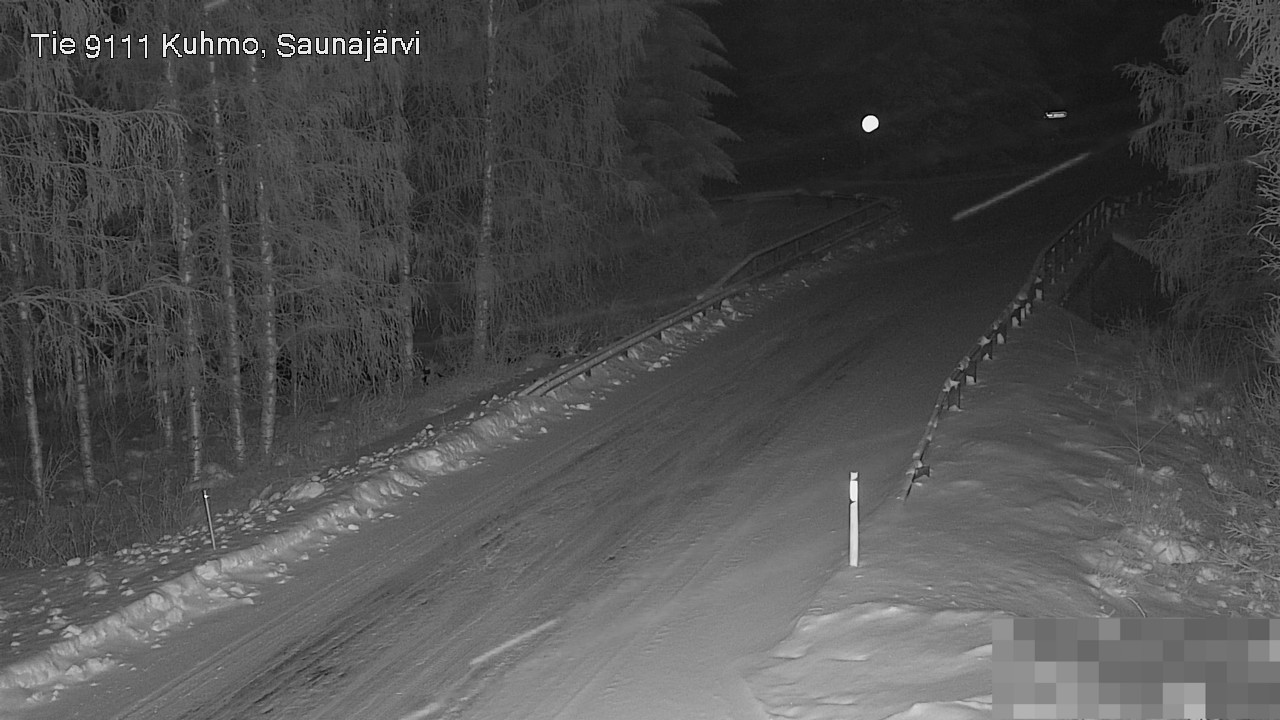 Kelikamerat Kuva Tie 9111 Kuhmo, Saunajärvi, Kuhmo, Kainuu