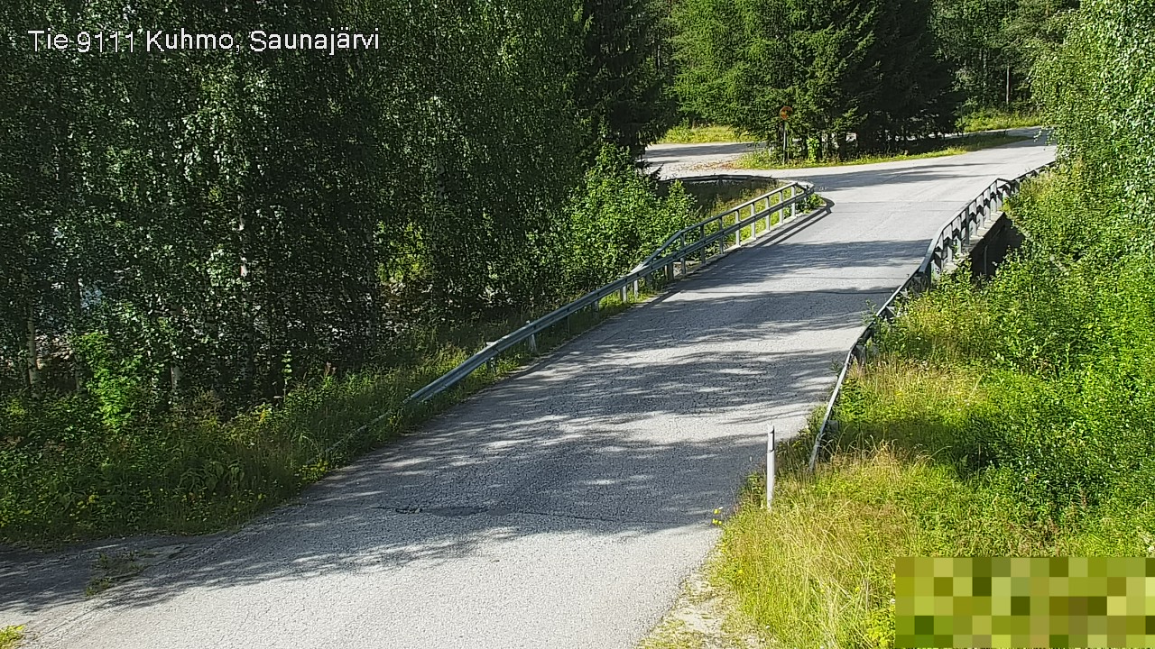 Kelikamerat Kuva Tie 9111 Kuhmo, Saunajärvi, Kuhmo, Kainuu