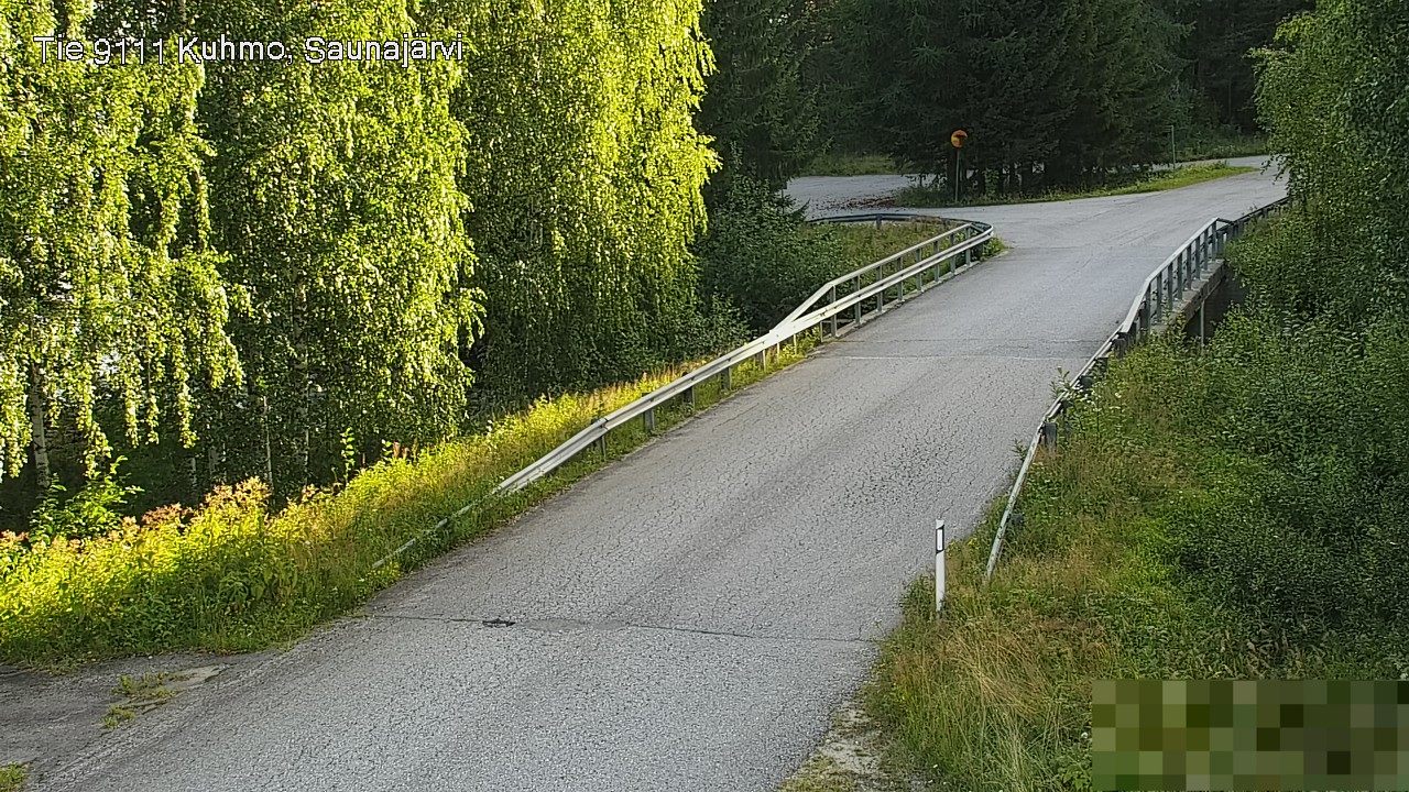 Kelikamerat Kuva Tie 9111 Kuhmo, Saunajärvi, Kuhmo, Kainuu