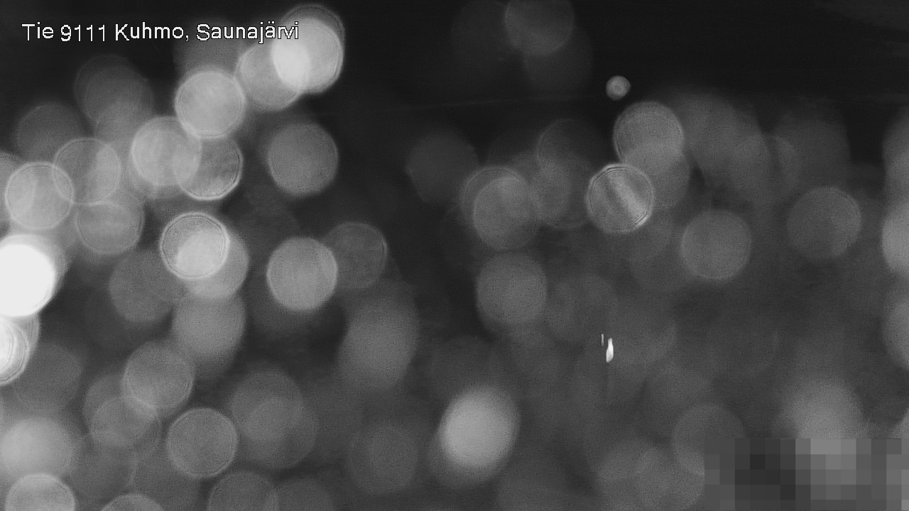 Weather Camera Image Road 9111 Kuhmo, Saunajärvi, Kuhmo, Kainuu