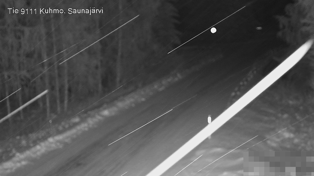 Kelikamerat Kuva Tie 9111 Kuhmo, Saunajärvi, Kuhmo, Kainuu