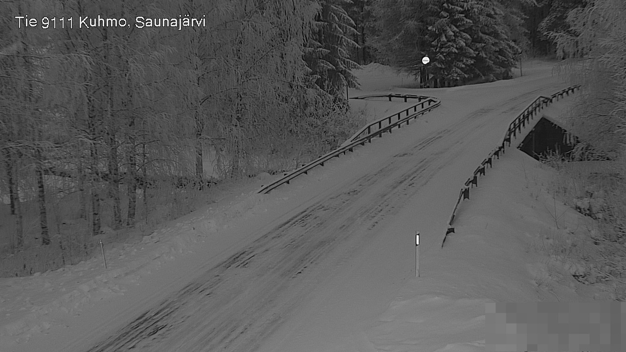 Kelikamerat Kuva Tie 9111 Kuhmo, Saunajärvi, Kuhmo, Kainuu