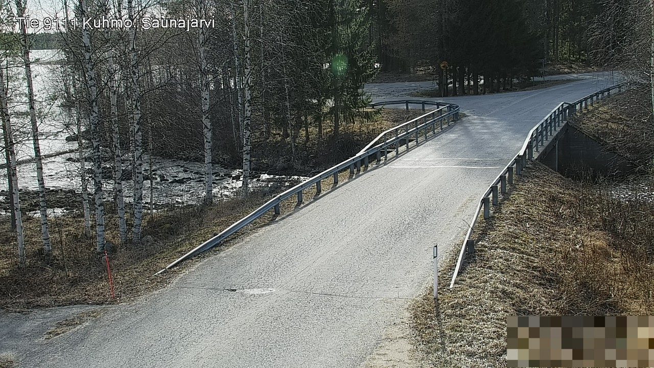 Kelikamerat Kuva Tie 9111 Kuhmo, Saunajärvi, Kuhmo, Kainuu