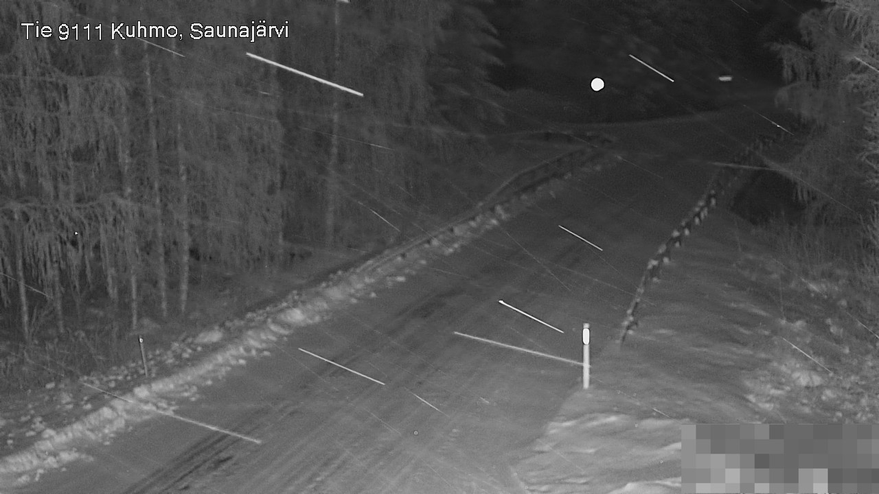 Kelikamerat Kuva Tie 9111 Kuhmo, Saunajärvi, Kuhmo, Kainuu