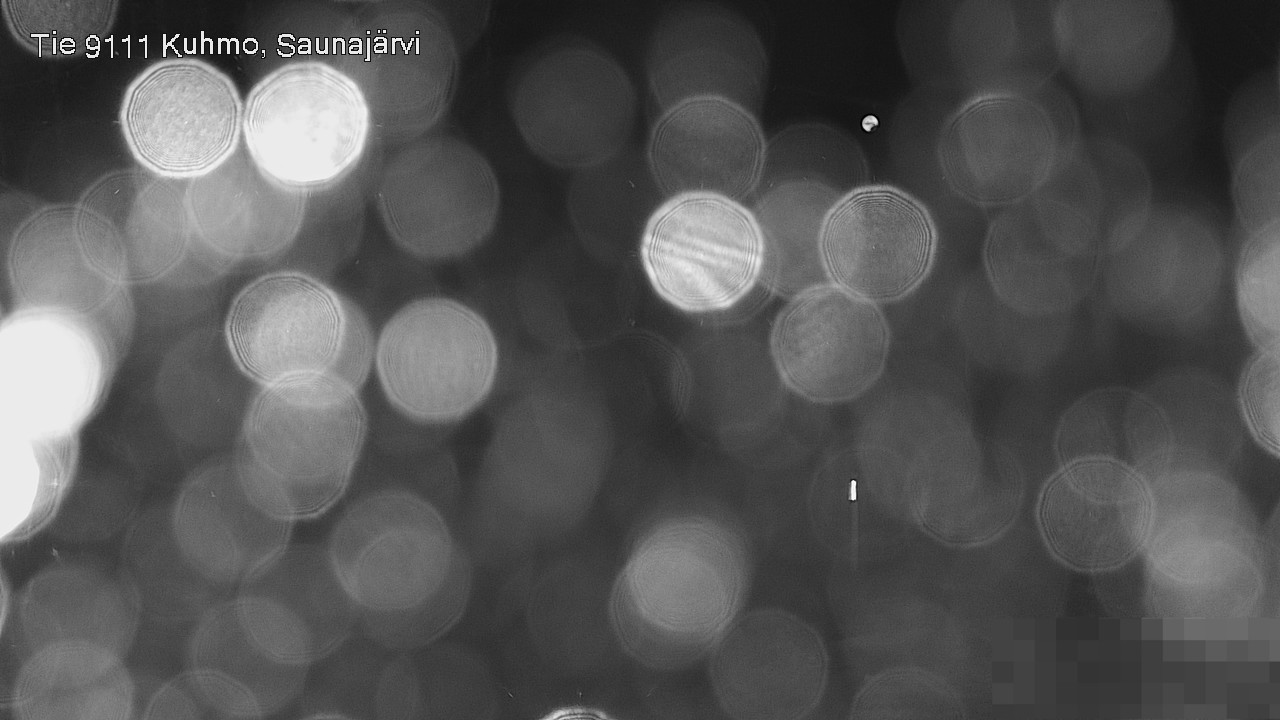 Weather Camera Image Road 9111 Kuhmo, Saunajärvi, Kuhmo, Kainuu