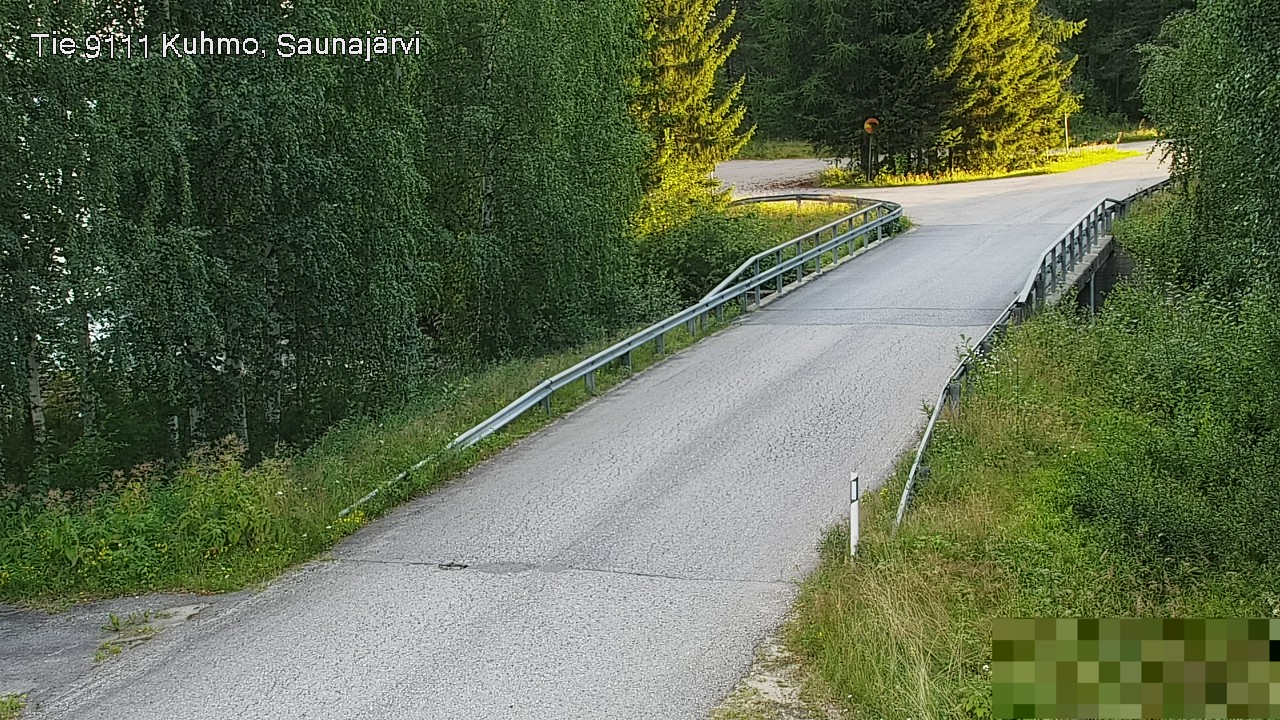 Kelikamerat Kuva Tie 9111 Kuhmo, Saunajärvi, Kuhmo, Kainuu