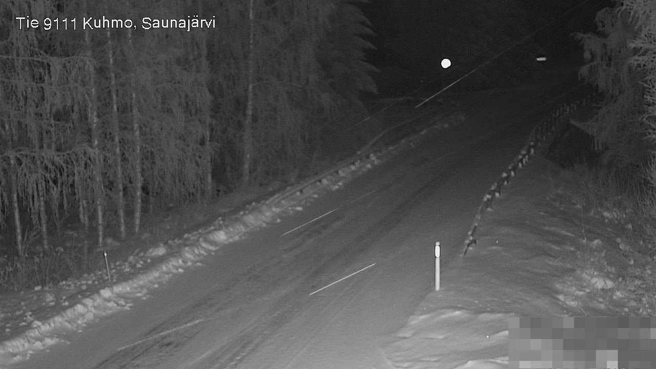 Kelikamerat Kuva Tie 9111 Kuhmo, Saunajärvi, Kuhmo, Kainuu