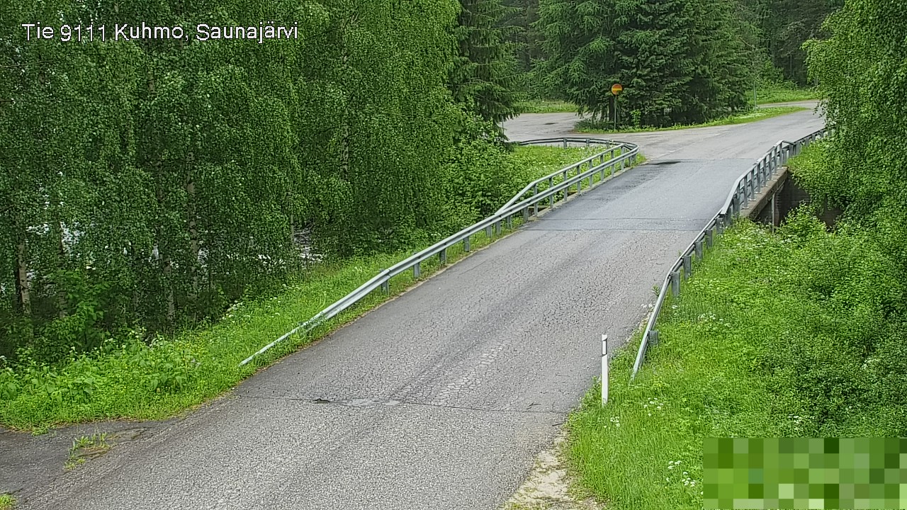 Kelikamerat Kuva Tie 9111 Kuhmo, Saunajärvi, Kuhmo, Kainuu