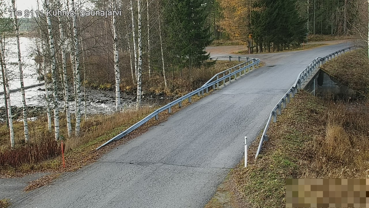 Kelikamerat Kuva Tie 9111 Kuhmo, Saunajärvi, Kuhmo, Kainuu