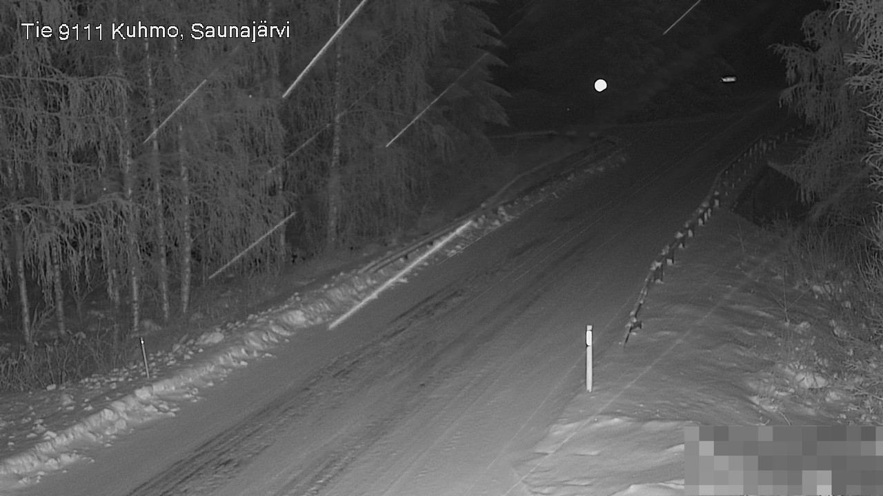 Kelikamerat Kuva Tie 9111 Kuhmo, Saunajärvi, Kuhmo, Kainuu