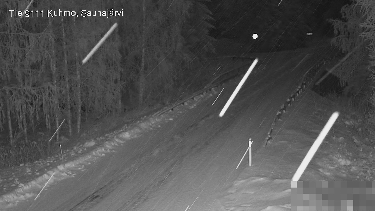 Kelikamerat Kuva Tie 9111 Kuhmo, Saunajärvi, Kuhmo, Kainuu