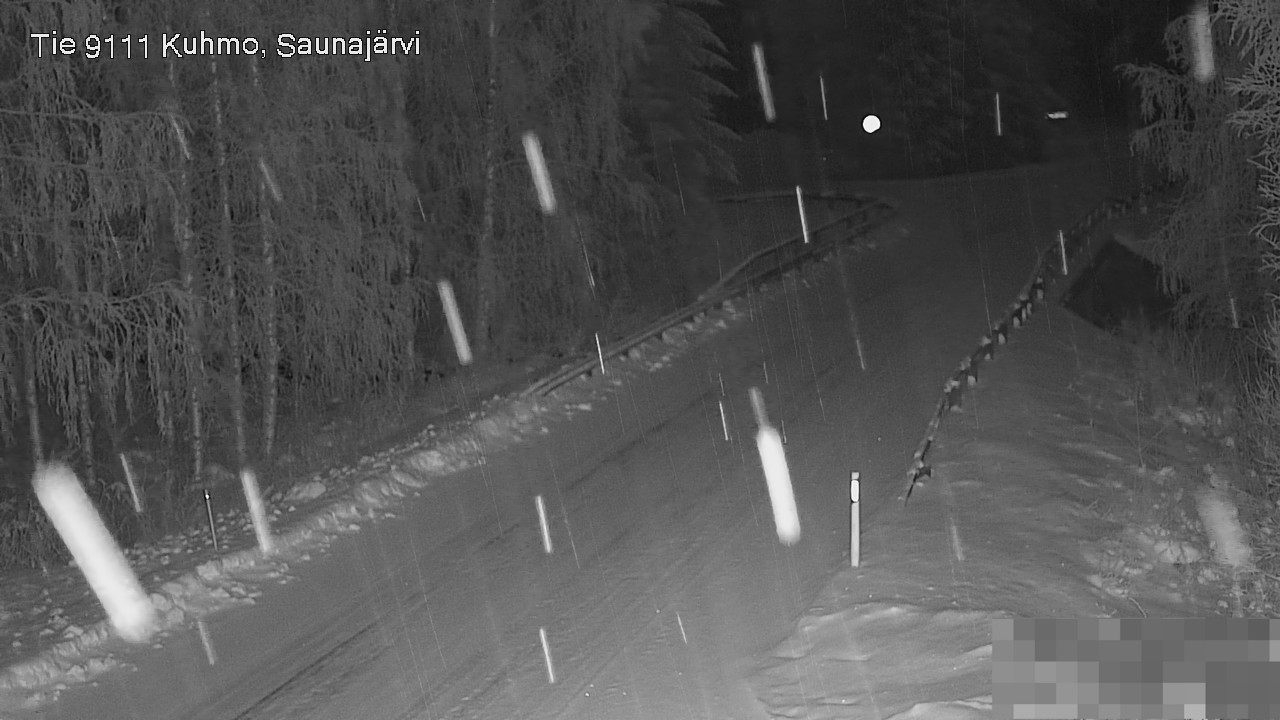 Kelikamerat Kuva Tie 9111 Kuhmo, Saunajärvi, Kuhmo, Kainuu