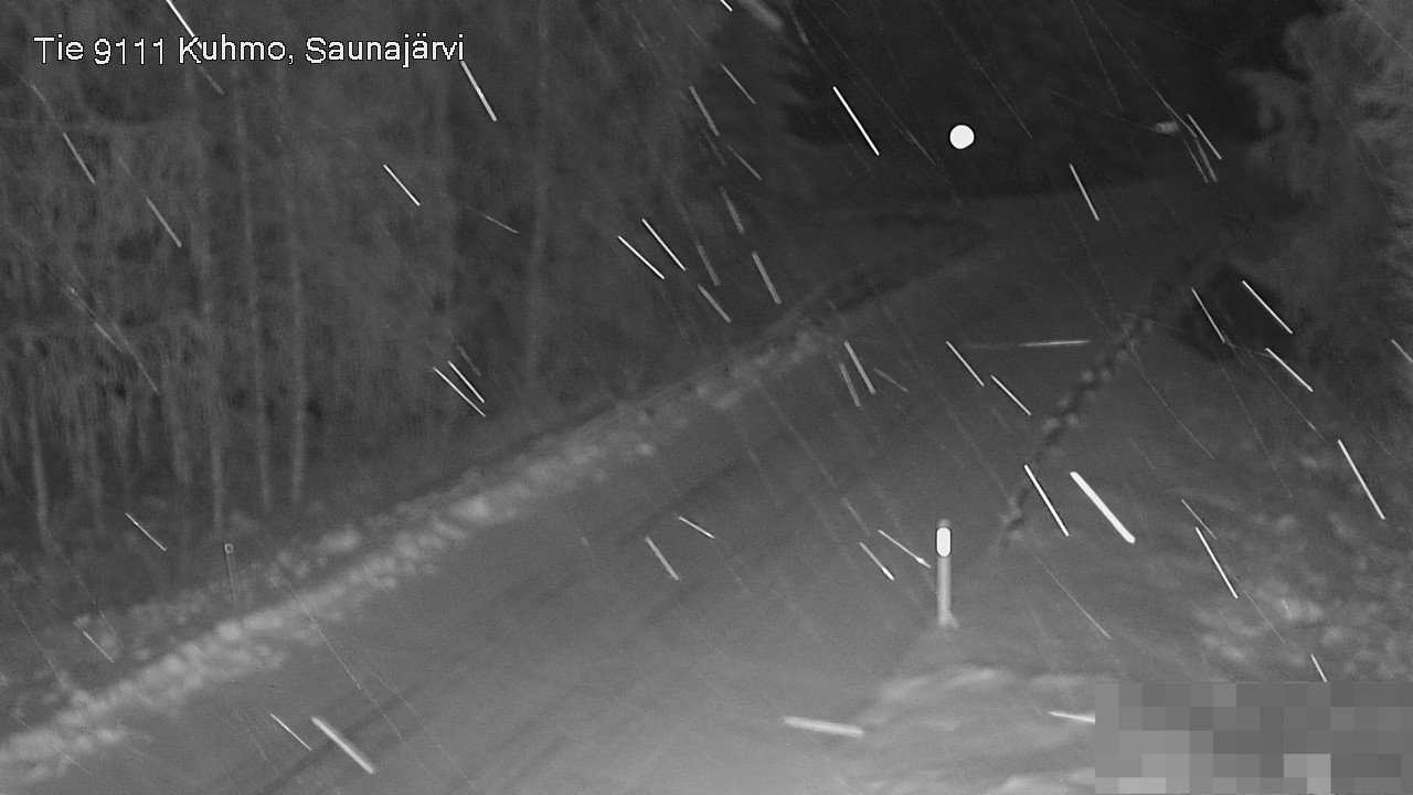 Kelikamerat Kuva Tie 9111 Kuhmo, Saunajärvi, Kuhmo, Kainuu