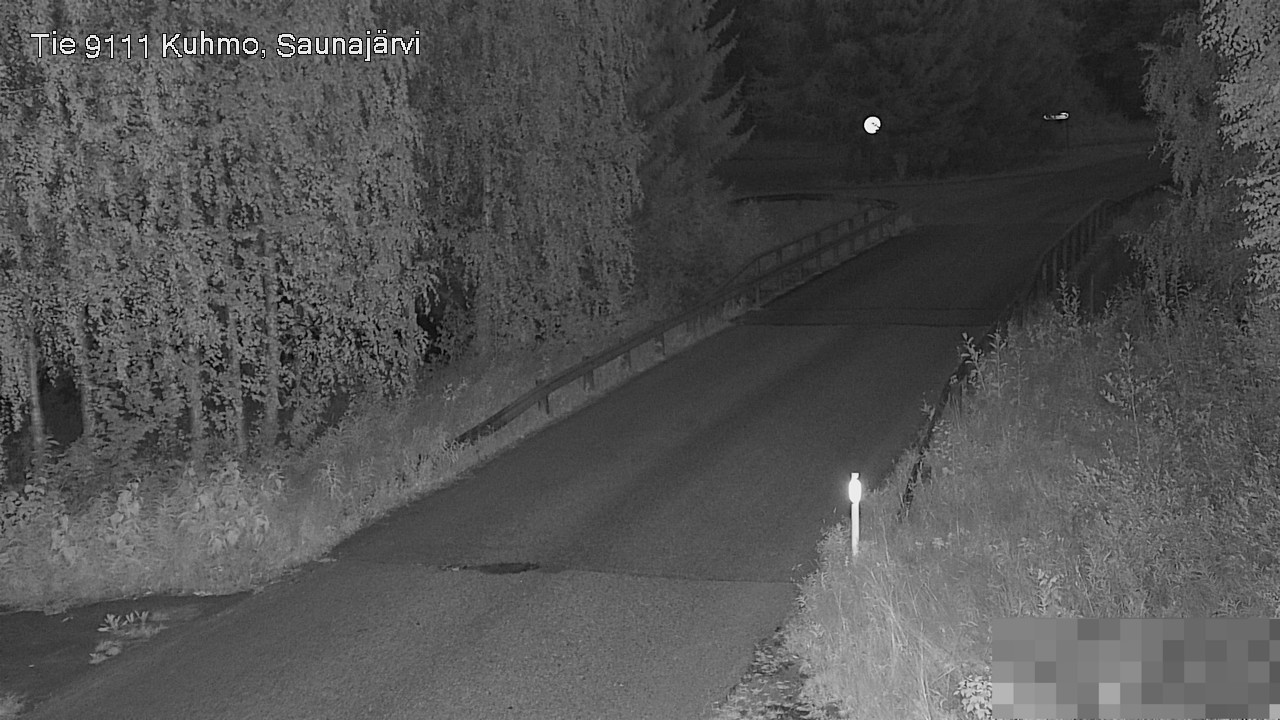 Kelikamerat Kuva Tie 9111 Kuhmo, Saunajärvi, Kuhmo, Kainuu