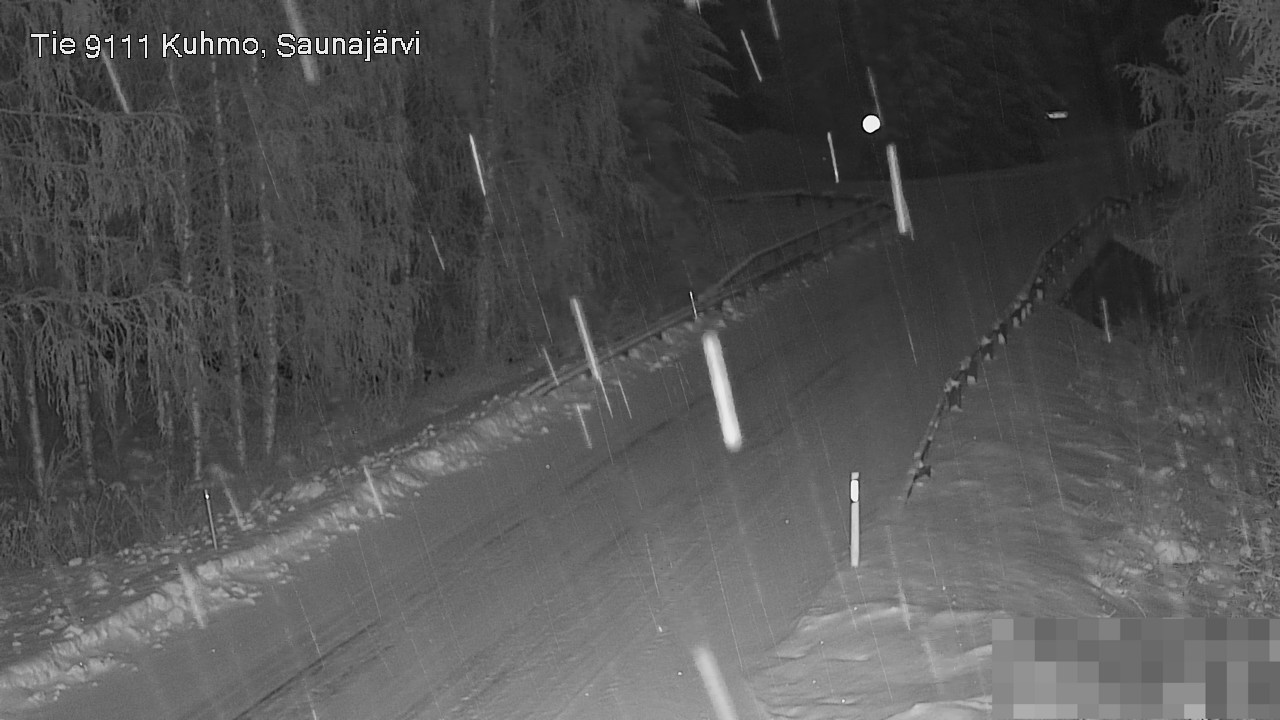 Kelikamerat Kuva Tie 9111 Kuhmo, Saunajärvi, Kuhmo, Kainuu