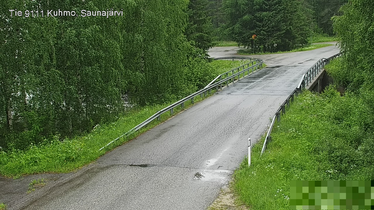 Kelikamerat Kuva Tie 9111 Kuhmo, Saunajärvi, Kuhmo, Kainuu